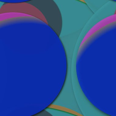 Daire saydam arka plan - eğilim seamless modeli.