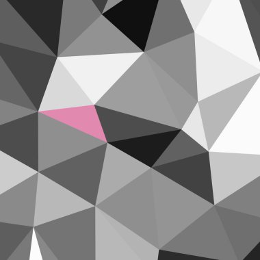 Üçgen poligonal arka plan - eğilim desen.