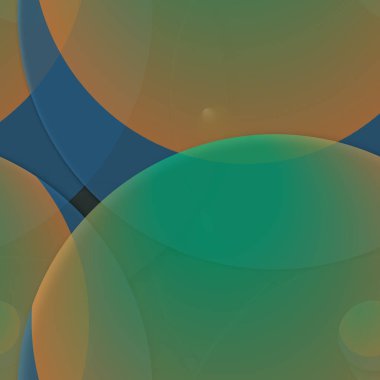 Daire saydam arka plan - eğilim seamless modeli.