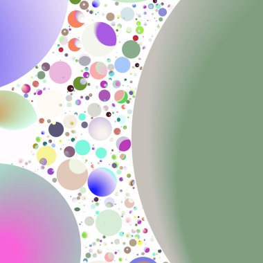 Daire saydam arka plan - eğilim seamless modeli.