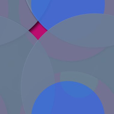 Daire saydam arka plan - eğilim seamless modeli.