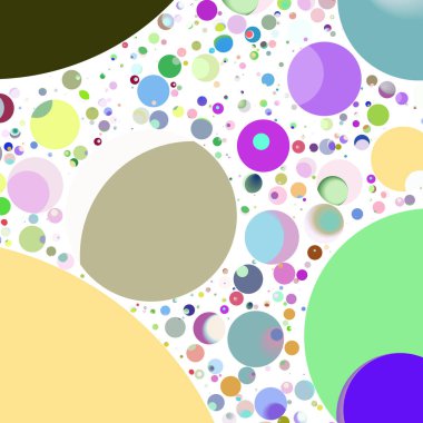 Daire saydam arka plan - eğilim seamless modeli.