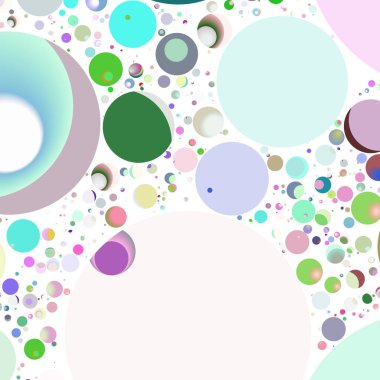 Daire saydam arka plan - eğilim seamless modeli.