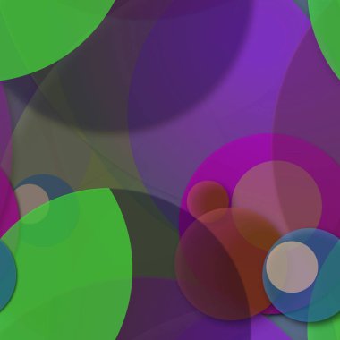 Daire saydam arka plan - eğilim seamless modeli.