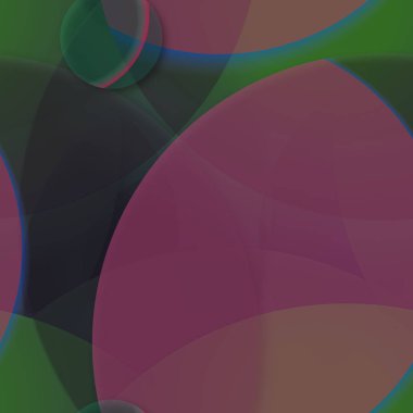 Daire saydam arka plan - eğilim seamless modeli.