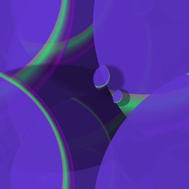 Daire saydam arka plan - eğilim seamless modeli.