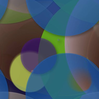 Daire saydam arka plan - eğilim seamless modeli.