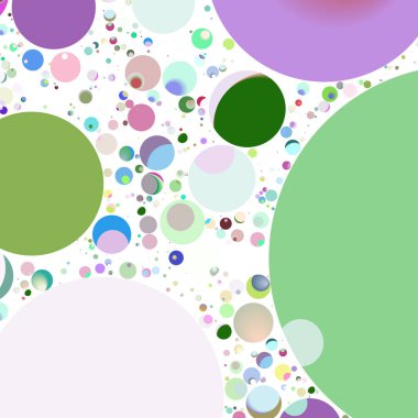 Daire saydam arka plan - eğilim seamless modeli.