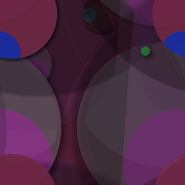 Daire saydam arka plan - eğilim seamless modeli.