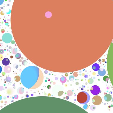 Daire saydam arka plan - eğilim seamless modeli.