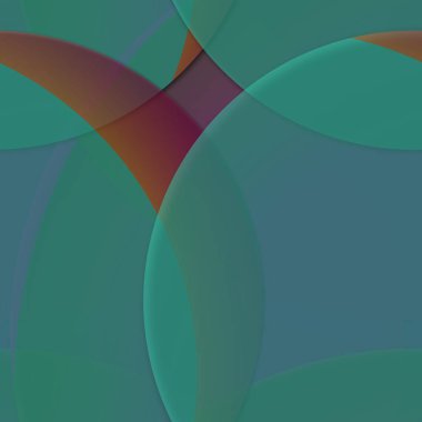 Daire saydam arka plan - eğilim seamless modeli.