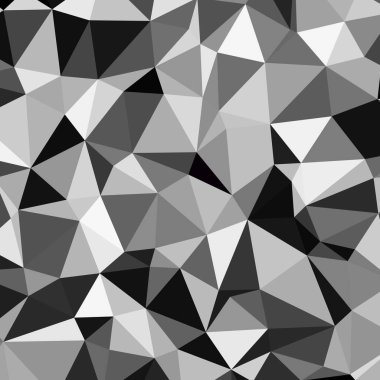 Üçgen poligonal arka plan - eğilim desen.