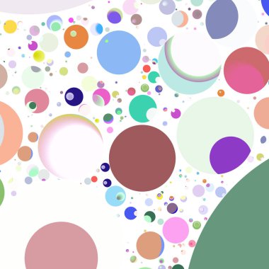 Daire saydam arka plan - eğilim seamless modeli.