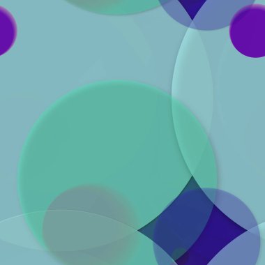 Daire saydam arka plan - eğilim seamless modeli.