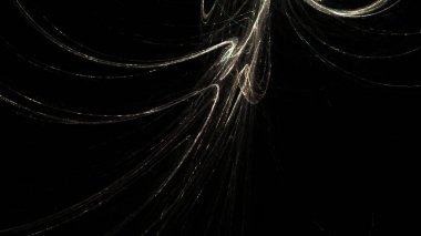 Fantezi kaotik renkli fraktal desen. Soyut Fraktal şekiller. 3D render resimde arka plan veya duvar kağıdı.