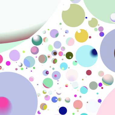 Daire saydam arka plan - eğilim seamless modeli.