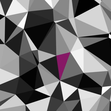 Üçgen poligonal arka plan - eğilim desen.