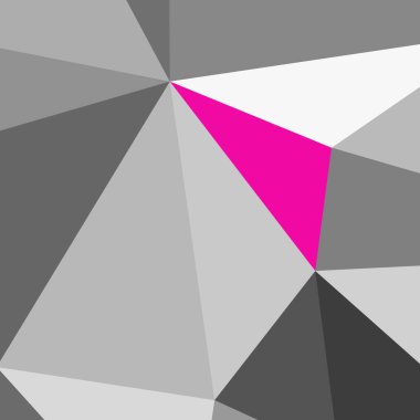 Üçgen poligonal arka plan - eğilim desen.