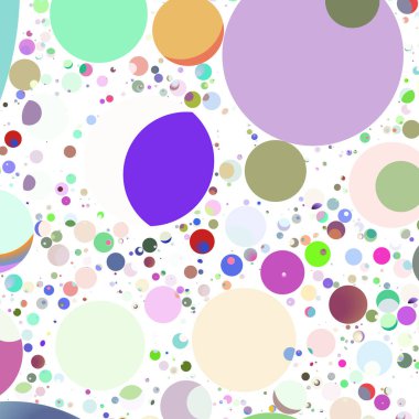 Daire saydam arka plan - eğilim seamless modeli.