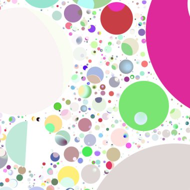 Daire saydam arka plan - eğilim seamless modeli.