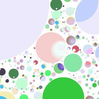 Daire saydam arka plan - eğilim seamless modeli.