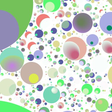 Daire saydam arka plan - eğilim seamless modeli.