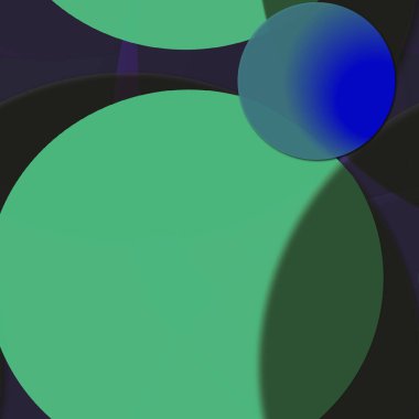 Daire saydam arka plan - eğilim seamless modeli.