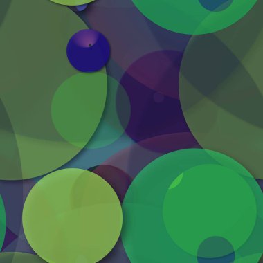 Daire saydam arka plan - eğilim seamless modeli.