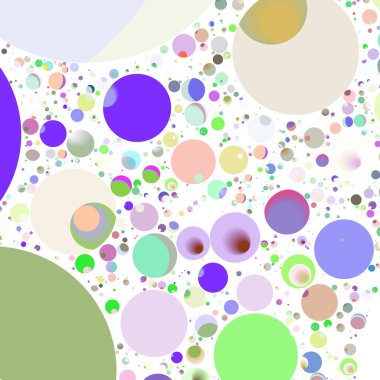 Daire saydam arka plan - eğilim seamless modeli.