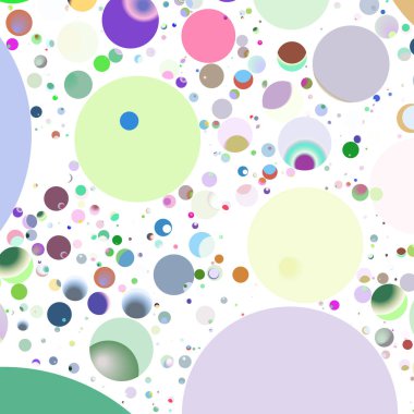 Daire saydam arka plan - eğilim seamless modeli.