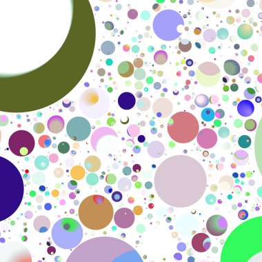 Daire saydam arka plan - eğilim seamless modeli.