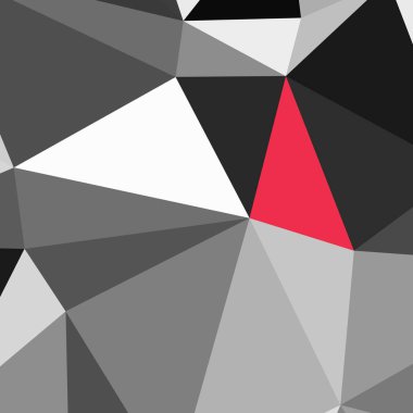 Üçgen poligonal arka plan - eğilim desen.