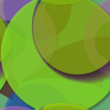 Daire saydam arka plan - eğilim seamless modeli.