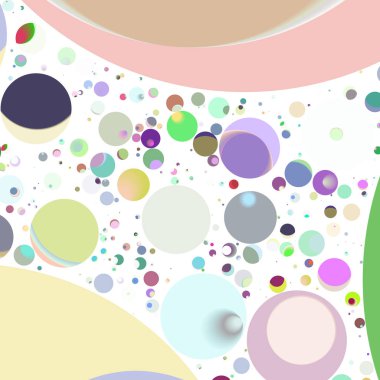 Daire saydam arka plan - eğilim seamless modeli.