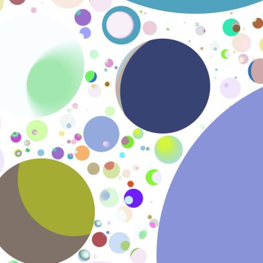 Daire saydam arka plan - eğilim seamless modeli.