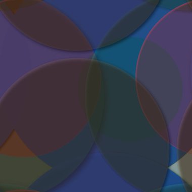 Daire saydam arka plan - eğilim seamless modeli.