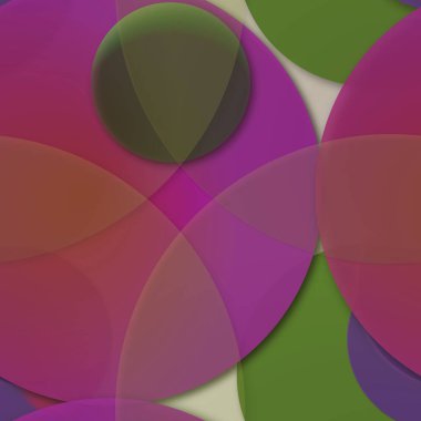 Daire saydam arka plan - eğilim seamless modeli.