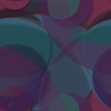 Daire saydam arka plan - eğilim seamless modeli.