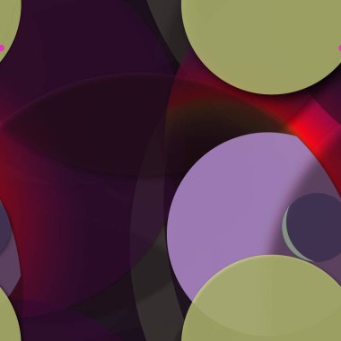 Daire saydam arka plan - eğilim seamless modeli.