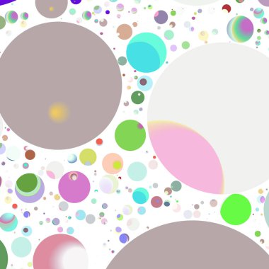 Daire saydam arka plan - eğilim seamless modeli.