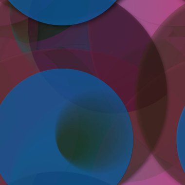 Daire saydam arka plan - eğilim seamless modeli.