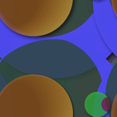 Daire saydam arka plan - eğilim seamless modeli.