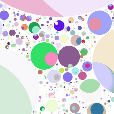 Daire saydam arka plan - eğilim seamless modeli.