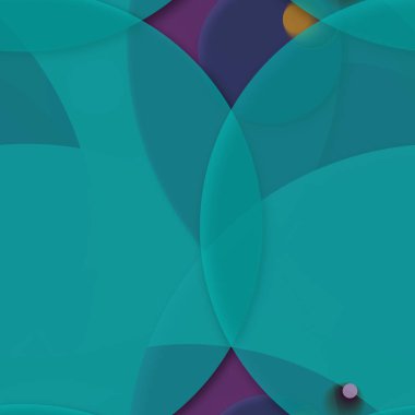 Daire saydam arka plan - eğilim seamless modeli.