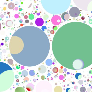 Daire saydam arka plan - eğilim seamless modeli.