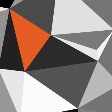 Üçgen poligonal arka plan - eğilim desen.