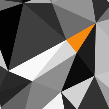 Üçgen poligonal arka plan - eğilim desen.