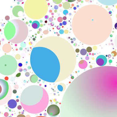 Daire saydam arka plan - eğilim seamless modeli.