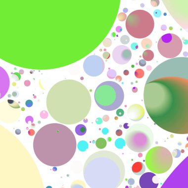 Daire saydam arka plan - eğilim seamless modeli.