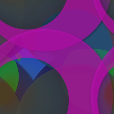 Daire saydam arka plan - eğilim seamless modeli.